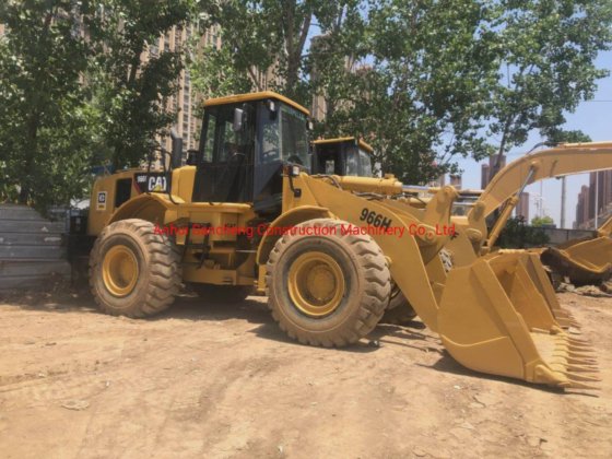 建筑设备 二手 966h 轮式装载机 卡特彼勒