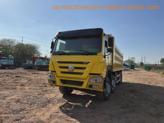 2019年HOWO重卡自卸车12轮371自卸车，中国重汽8X4翻斗车