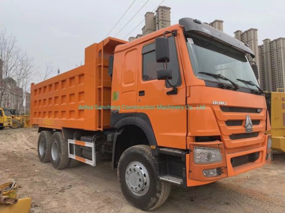 建筑运输自卸车 二手10轮HOWO自卸车