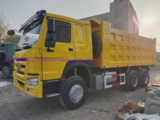 40吨矿用翻斗车 二手HOWO 6X4翻斗车