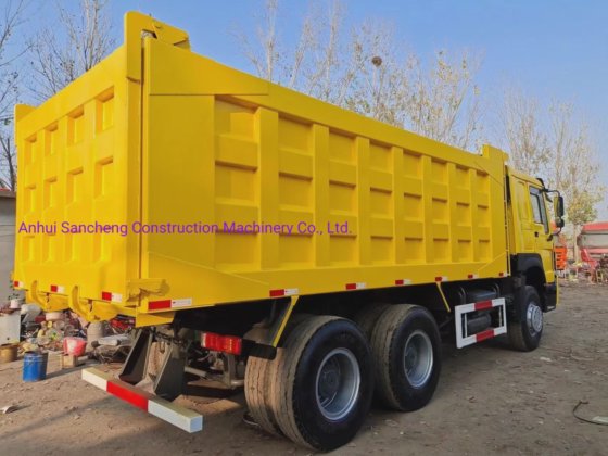 40吨矿用翻斗车 二手HOWO 6X4翻斗车