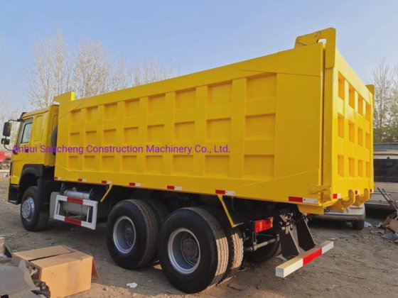 40吨矿用翻斗车 二手HOWO 6X4翻斗车