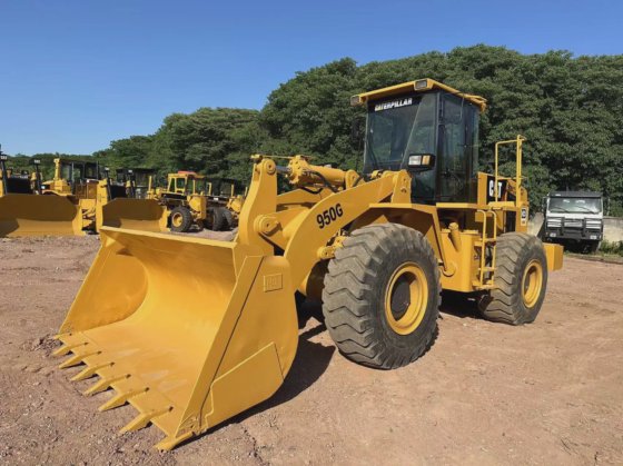 中古のキャタピラー950gホイールローダー安い中古ホイールローダー966h/950f/966g