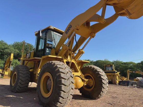 中古のキャタピラー950gホイールローダー安い中古ホイールローダー966h/950f/966g