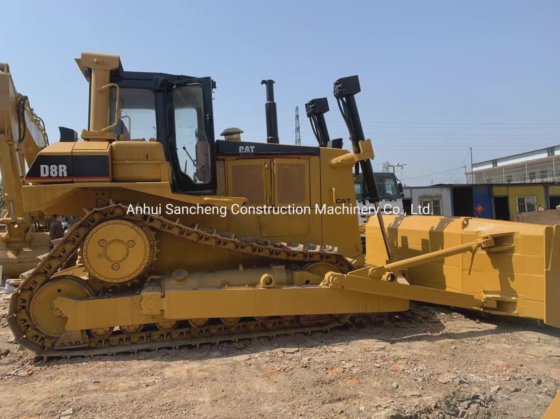 廉价高效的液压日本二手Cat D8r D7r履带式推土机
