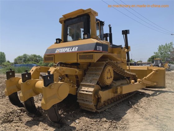 中古の Cat D7h クローラブルドーザ /