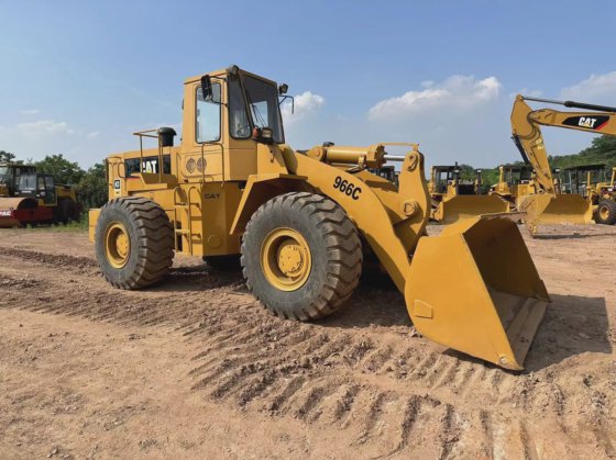 卡特彼勒966c轮式装载机液压拖拉机装载机，状况良好，待售