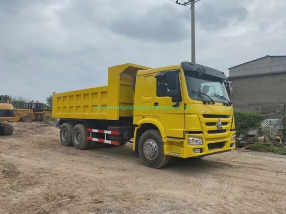 热销371马力中国重汽二手HOWO自卸6X4自卸车