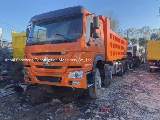 高品質の371HPシノトラックHOWO8X4ダンプトラック販売中