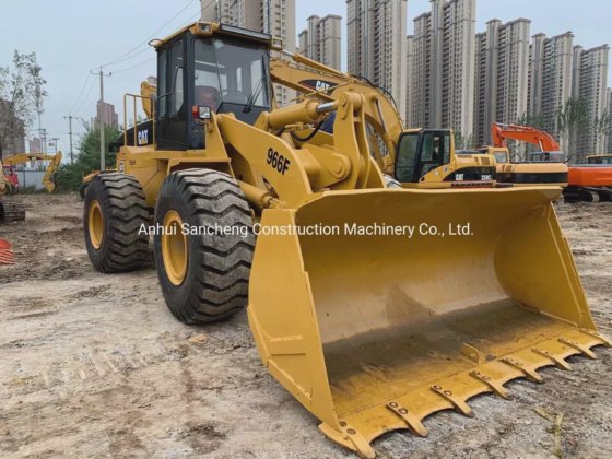 日本原装二手轮式装载机 Cat 966f 前端装载机
