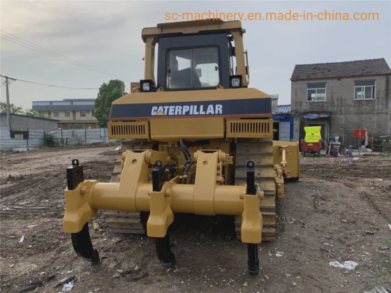 中古のアメリカ製キャタピラーD8rブルドーザー / 中古のキャットD8rクローラートラクタードーザー