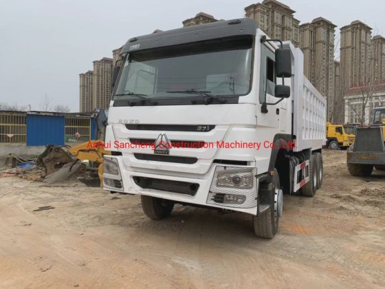 中国Suppiler价格便宜的二手6X4中国重汽HOWO自卸车