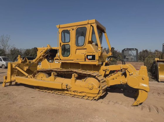 美国二手D8K犁地耙拖拉机卡特彼勒D8K履带式推土机