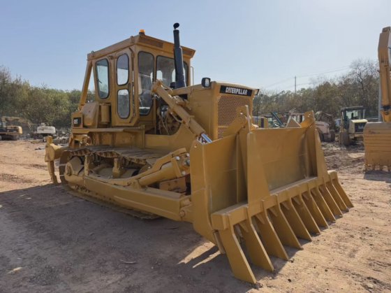 美国二手D8K犁地耙拖拉机卡特彼勒D8K履带式推土机