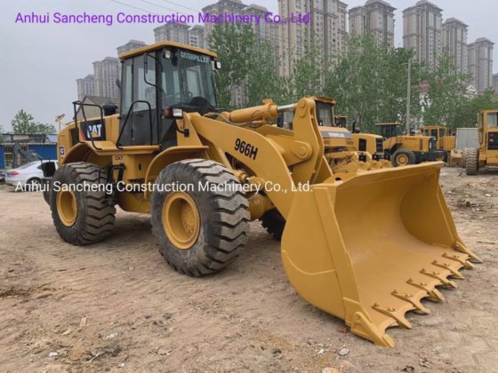 装载机 日本前轮装载机 卡特彼勒 966h 重型装载机