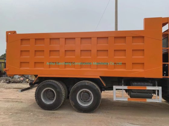 二手中国重汽6X4后翻斗车HOWO 371HP翻斗车