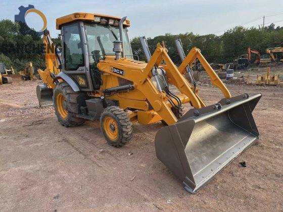 中古のJcb 3cx バックホー ローダー 良好な状態