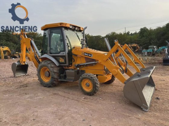 中古のJcb 3cx バックホー ローダー 良好な状態