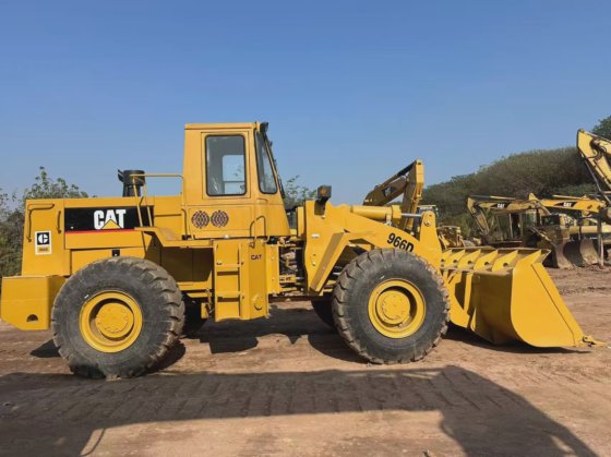 现货供应高性能二手卡特彼勒966D前轮装载机