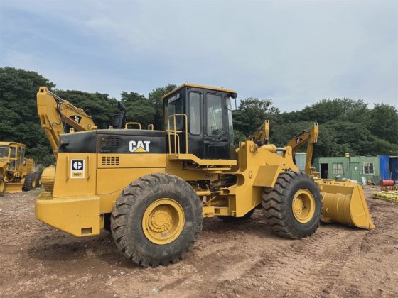 中古ホイールローダ Caterpillar 966f フロントローダ安価 966