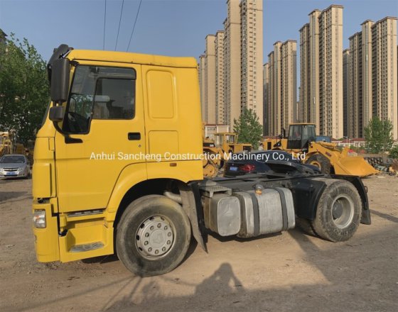 高品質低価格 371HP 中古HOWO 4X2 トラクターユニット