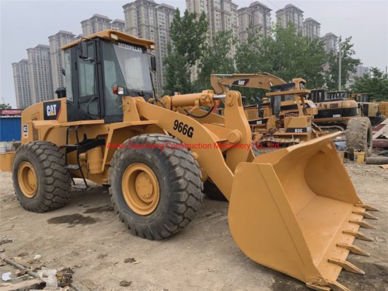 Cat 966g 装载机 美国二手卡特彼勒前轮装载机