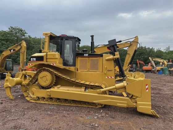 低价的卡特彼勒D7h D7r推土机/机械师卡特推土机D7r