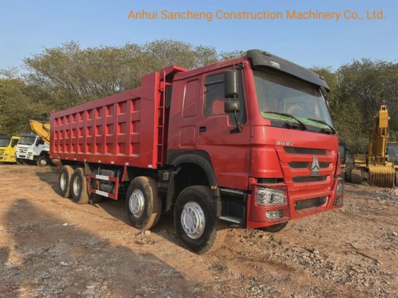 2020年二手中国重汽HOWO重卡8X4/6X4自卸车/自卸车12轮卡车420马力