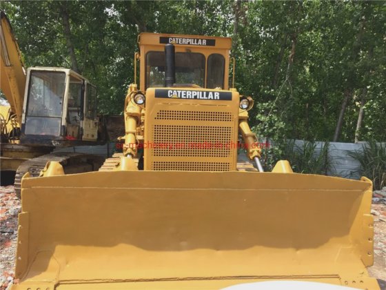 二手日本推土机Cat D8K D8履带式推土机，带开沟器