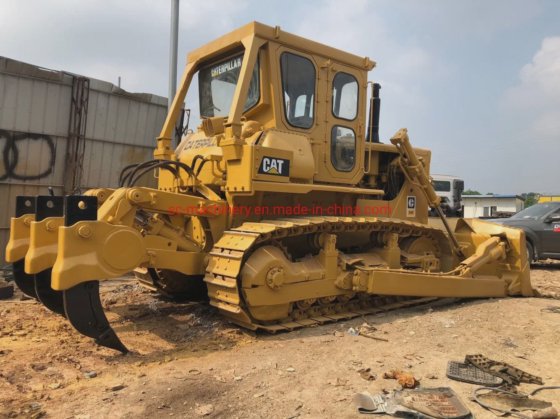 二手日本推土机Cat D8K D8履带式推土机，带开沟器