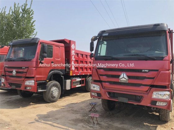 非洲市场的HOWO自卸车与10轮胎卡车销售