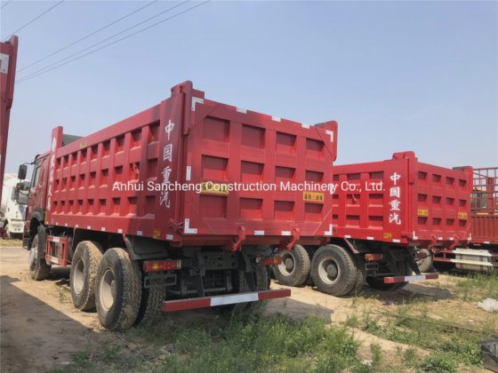 非洲市场的HOWO自卸车与10轮胎卡车销售