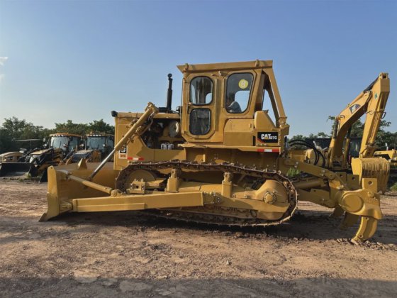 中古の日本製キャタピラーD7gブルドーザー 中古キャットD7gドーザー