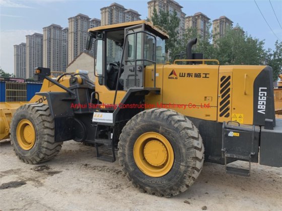 中国工程机械 6 吨轮式装载机 LG968 二手装载机