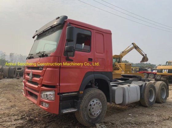 热销重卡 二手中国重汽371马力卡车牵引车头