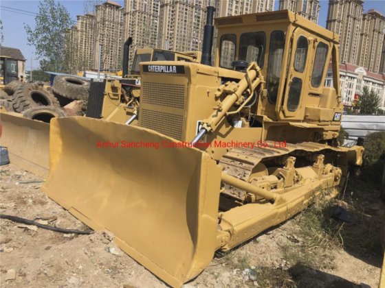 建筑设备 二手卡特彼勒D7g/D7推土机与三柄开山机