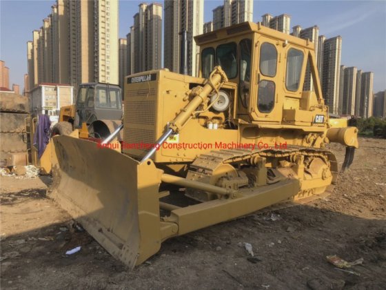 建筑设备 二手卡特彼勒D7g/D7推土机与三柄开山机