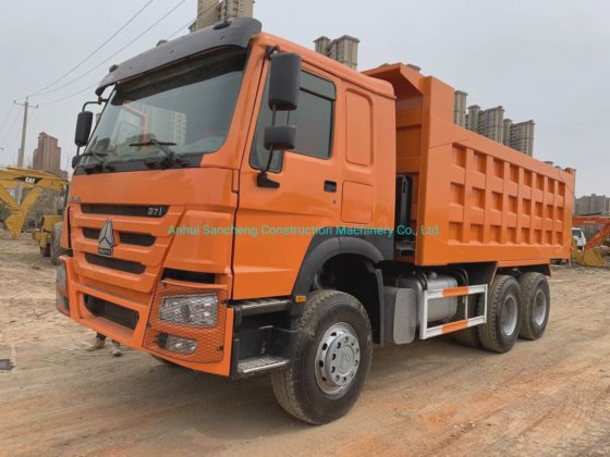 中国重汽自卸车10轮二手HOWO 371HP 6X4卡车