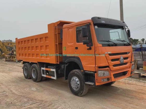 中国重汽10轮自卸车 二手HOWO 371HP翻斗车