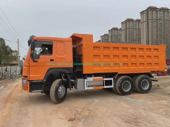 中国重汽10轮自卸车 二手HOWO 371HP翻斗车