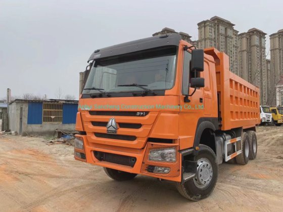 中国重汽10轮自卸车 二手HOWO 371HP翻斗车