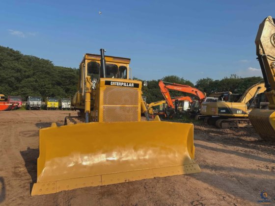 中古のキャタピラーD7g クローラブルドーザー キャットD7g ブルドーザー 土木作業
