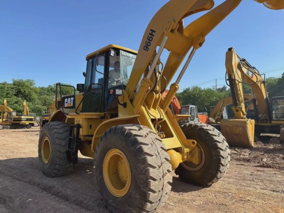 二手 Cat 966h 卡特彼勒轮式装载机 价格低