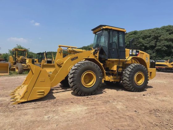 状况良好的二手 Cat 980h 轮式装载机 卡特彼勒轮式装载机