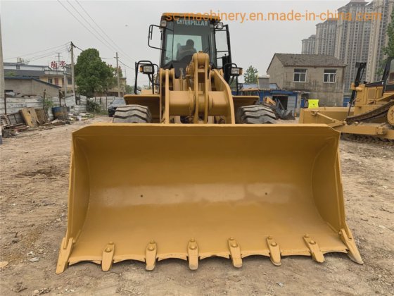 中古の2017キャタピラー966hホイールローダー