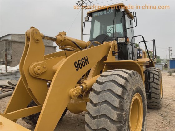 中古の2017キャタピラー966hホイールローダー