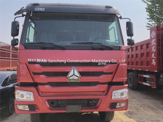 中国重汽豪沃10吨自卸车高品质6X4 375马力