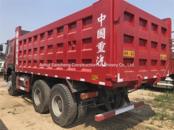 中国重汽豪沃10吨自卸车高品质6X4 375马力