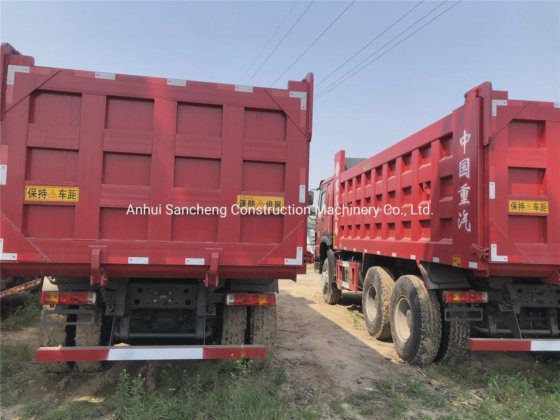 中国重汽豪沃10吨自卸车高品质6X4 375马力