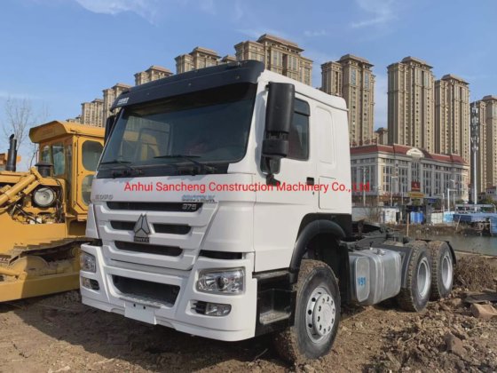 高品質の中古中国製HOWOトラックヘッド6X4ダンプトラック